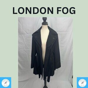 LONDON FOG black jacket for women stylish luxuries designer elegant